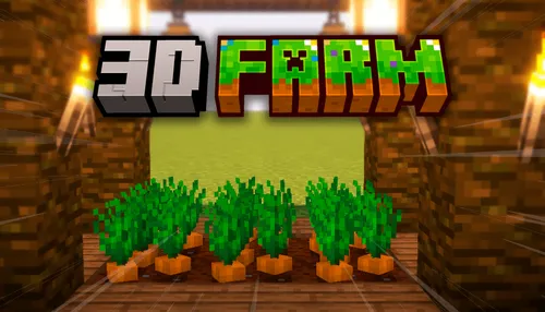 Farm 3D — Minecraft resurs pak, rasm 1