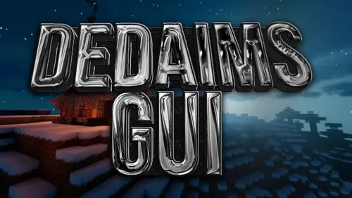 Dedaims GUI — Minecraft resurs pak, rasm 1
