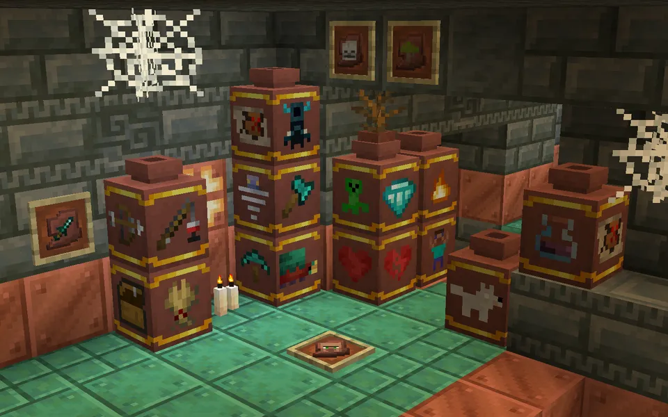 Colored Pots — Minecraft resurs pak, rasm 2