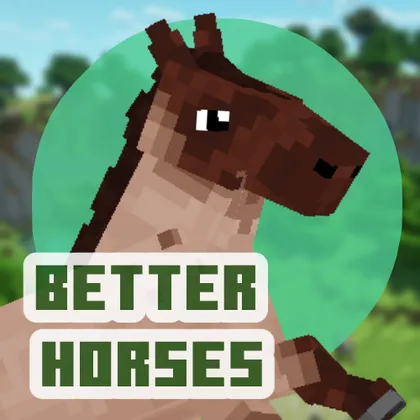 Better Horses! — Minecraft resurs pak, rasm 1