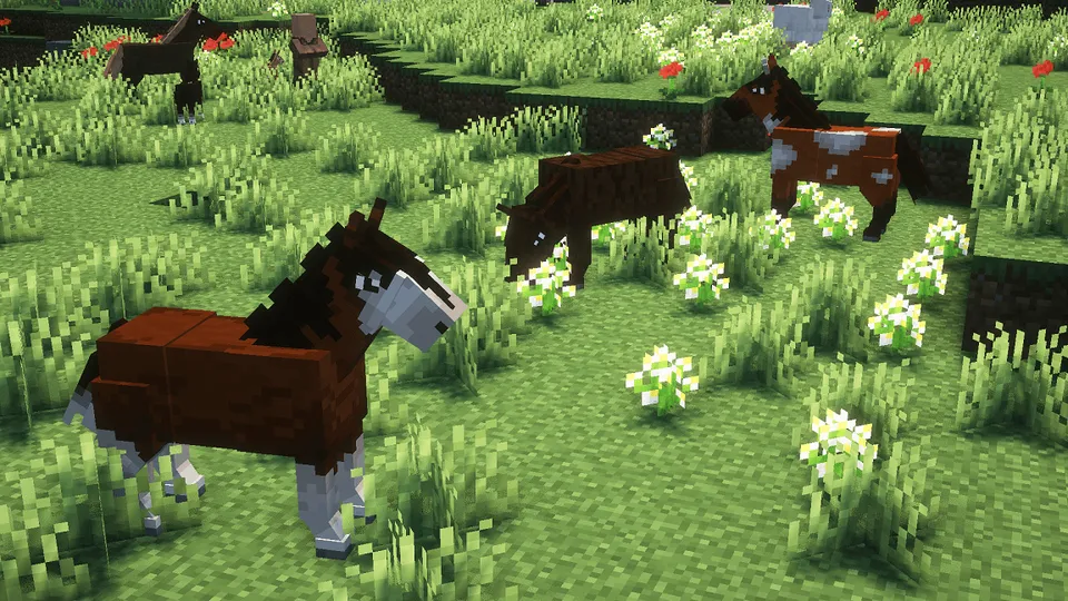 Better Horses! — Minecraft resurs pak, rasm 2