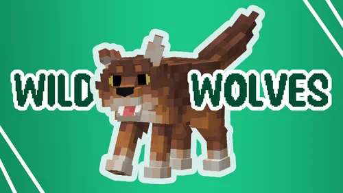 Wild Wolves — Minecraft resurs pak, rasm 1