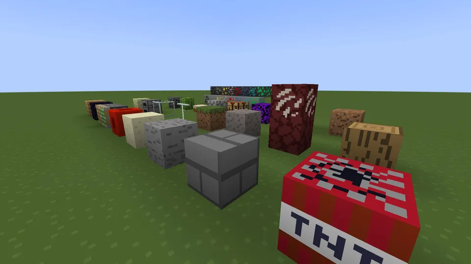 Minimalism Textures — Minecraft resurs pak, rasm 3