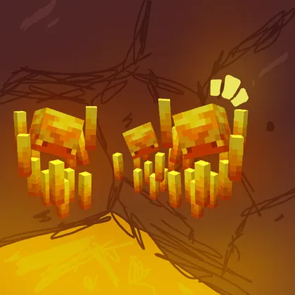 Better blazes — Minecraft resurs pak, rasm 1