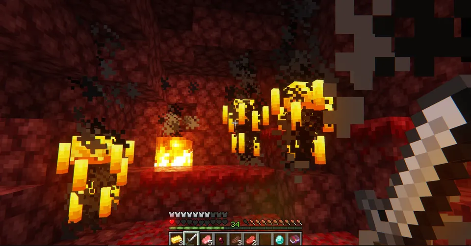Better blazes — Minecraft resurs pak, rasm 3