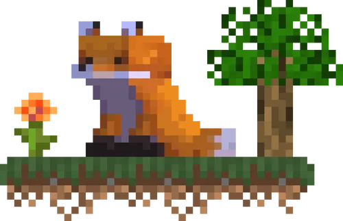Fox Pet Inventory — Minecraft resurs pak, rasm 1