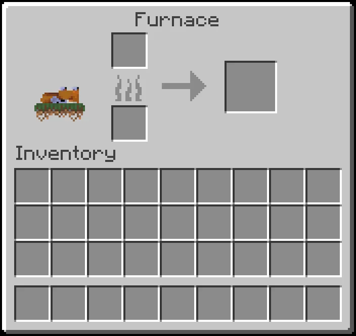 Fox Pet Inventory — Minecraft resurs pak, rasm 4