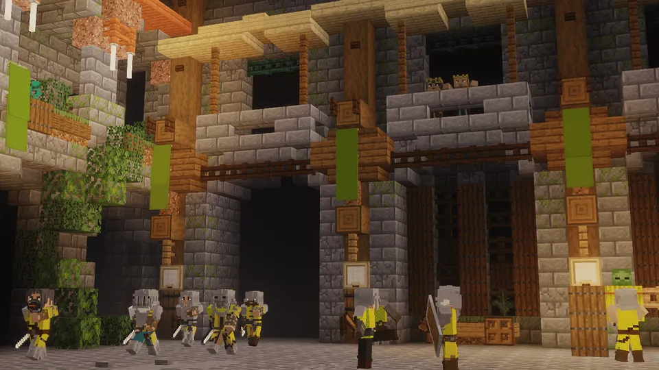 The Knight's Age - T-sPack for C-NPC — Minecraft resurs pak, rasm 3
