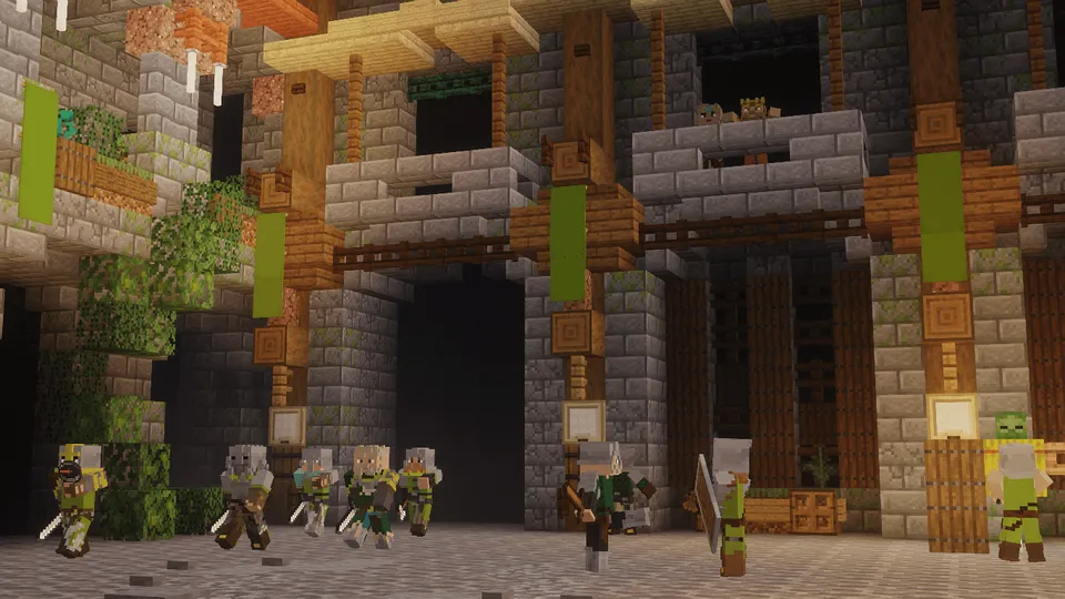 The Knight's Age - T-sPack for C-NPC — Minecraft resurs pak, rasm 4