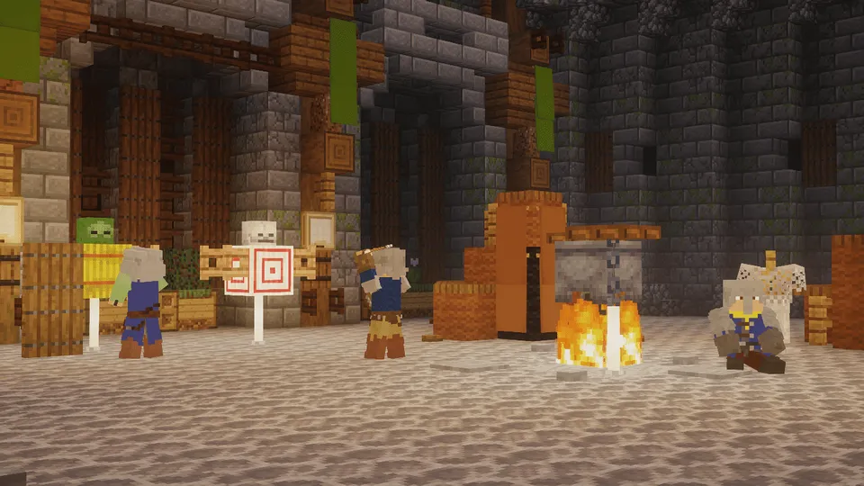 The Knight's Age - T-sPack for C-NPC — Minecraft resurs pak, rasm 6