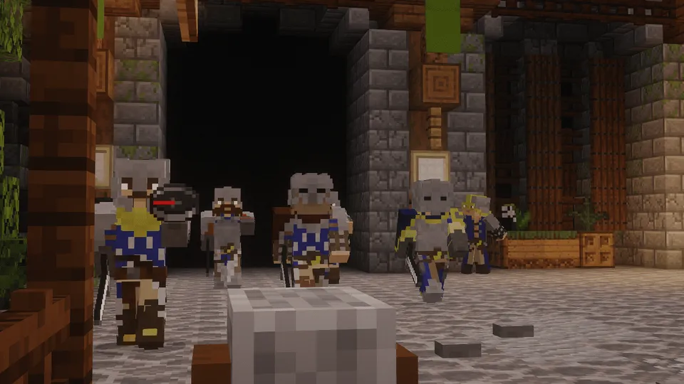 The Knight's Age - T-sPack for C-NPC — Minecraft resurs pak, rasm 7