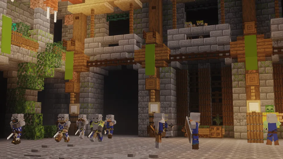 The Knight's Age - T-sPack for C-NPC — Minecraft resurs pak, rasm 8