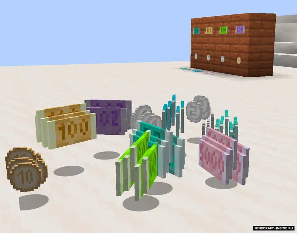 WexCurrency - Bills and Coin — Minecraft resurs pak, rasm 3