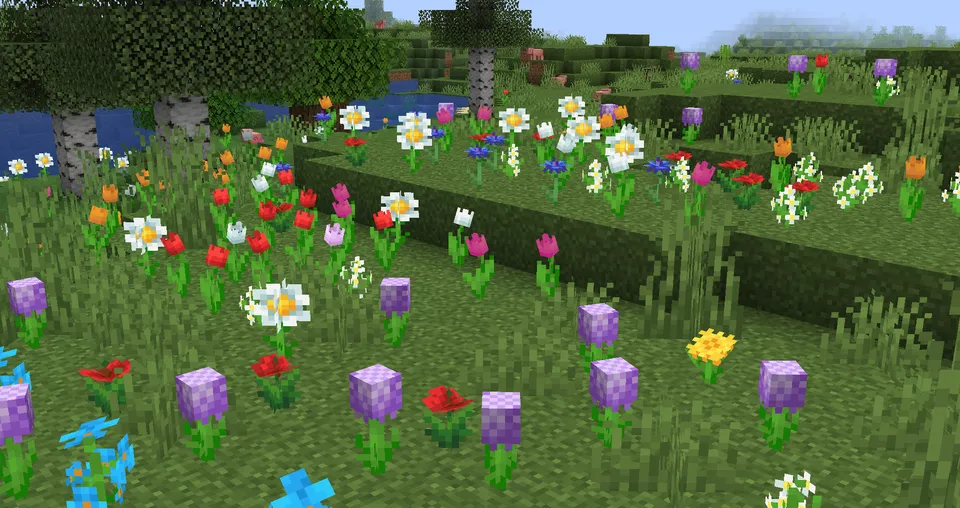Mickey Joe's Flowers! — Minecraft resurs pak, rasm 2