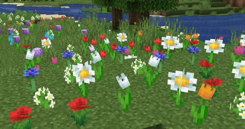 Mickey Joe's Flowers! — Minecraft resurs pak, rasm 3