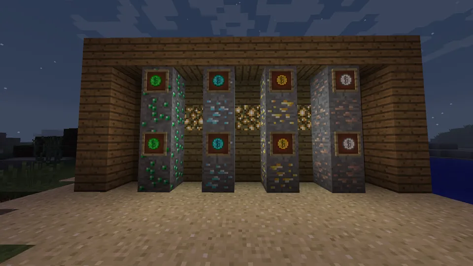 AllCoins — Minecraft resurs pak, rasm 6