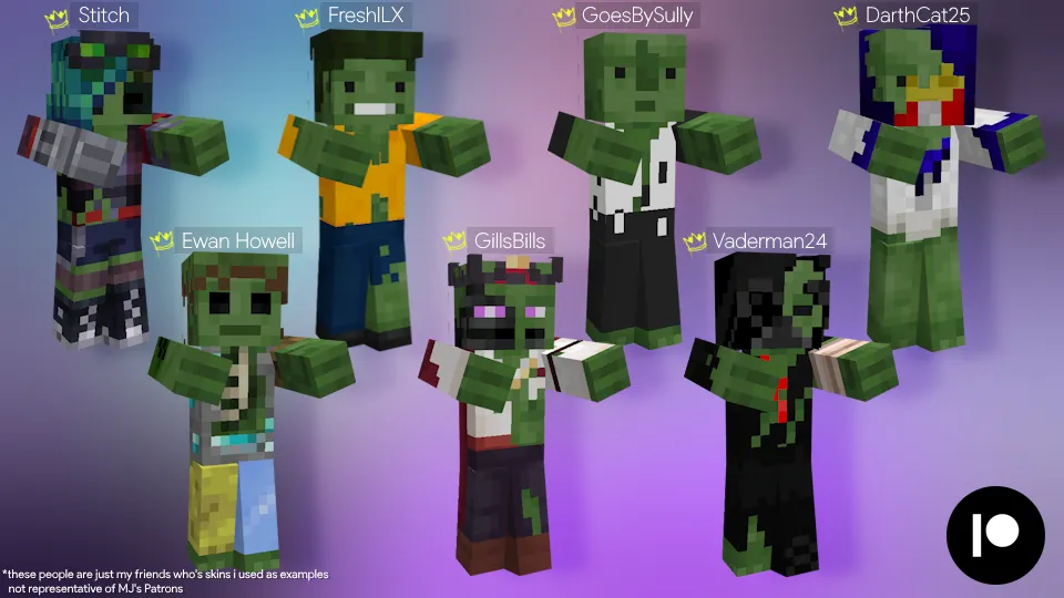 Mickey Joe's Zombies — Minecraft resurs pak, rasm 2