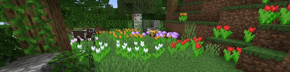 Flower Clusters — Minecraft resurs pak, rasm 3