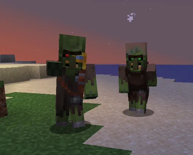 Blue's Better Monsters — Minecraft resurs pak, rasm 2