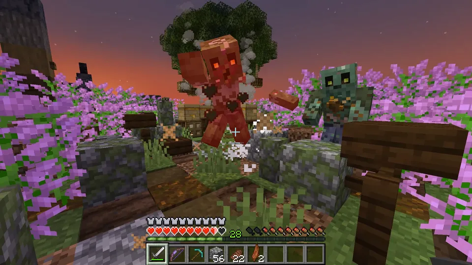 Blue's Better Monsters — Minecraft resurs pak, rasm 4