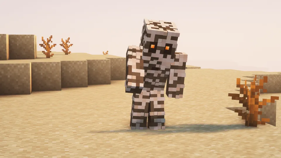 Blue's Better Monsters — Minecraft resurs pak, rasm 6
