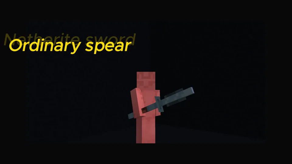Spears | Nayzalar — Minecraft resurs pak, rasm 6