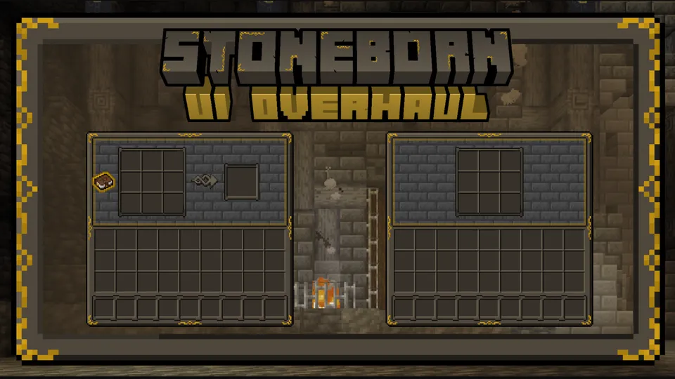 Stoneborn UI — Minecraft resurs pak, rasm 4