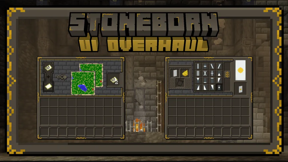 Stoneborn UI — Minecraft resurs pak, rasm 7