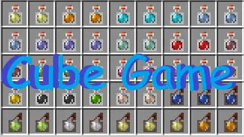 Kube geym — Minecraft resurs pak, rasm 1