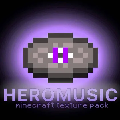 Heromusic tekstur-paki — Minecraft resurs pak, rasm 1