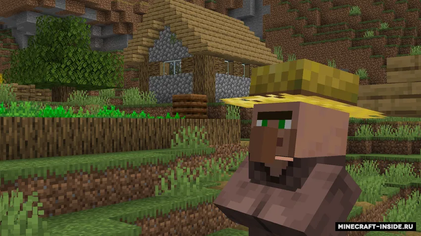 Vocal Villagers — Minecraft resurs pak, rasm 2
