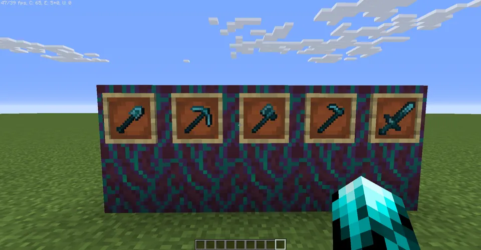Blue_Flame — Minecraft resurs pak, rasm 4