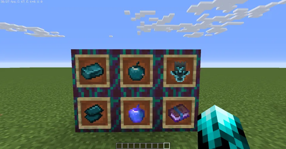 Blue_Flame — Minecraft resurs pak, rasm 5