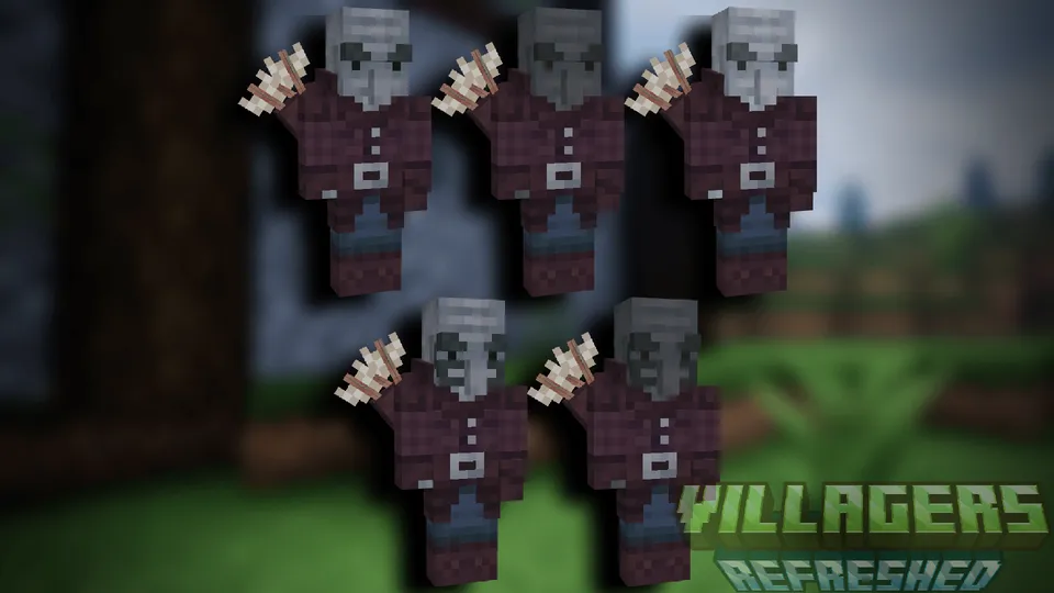 Villagers Refreshed — Minecraft resurs pak, rasm 7