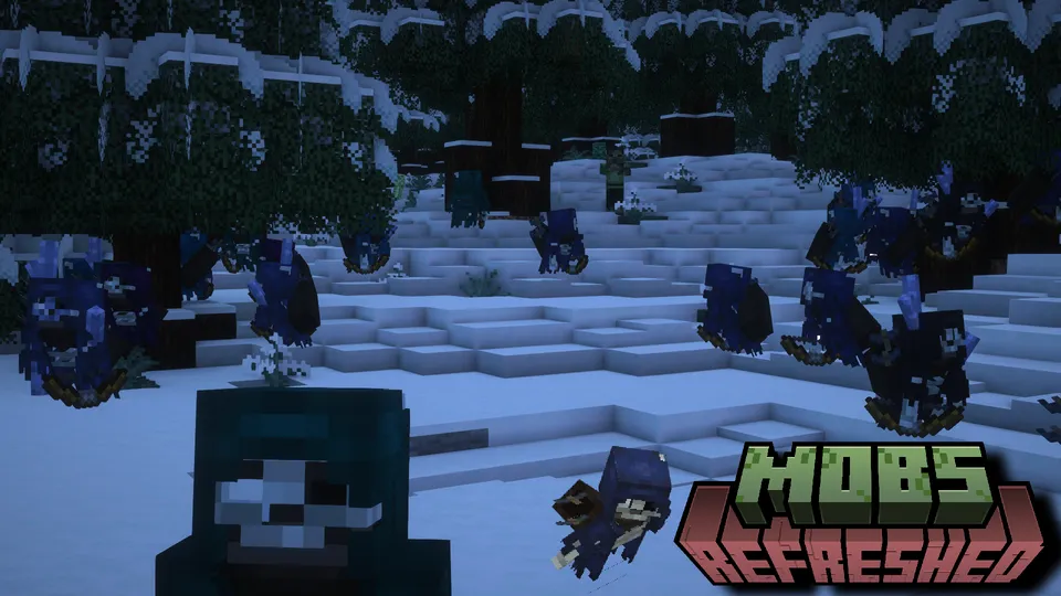Mobs Refreshed — Minecraft resurs pak, rasm 8