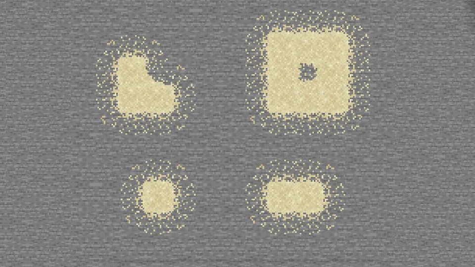 Uncontrolled Sand — Minecraft resurs pak, rasm 2