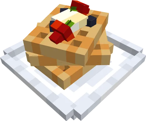 Waffles — Minecraft resurs pak, rasm 1