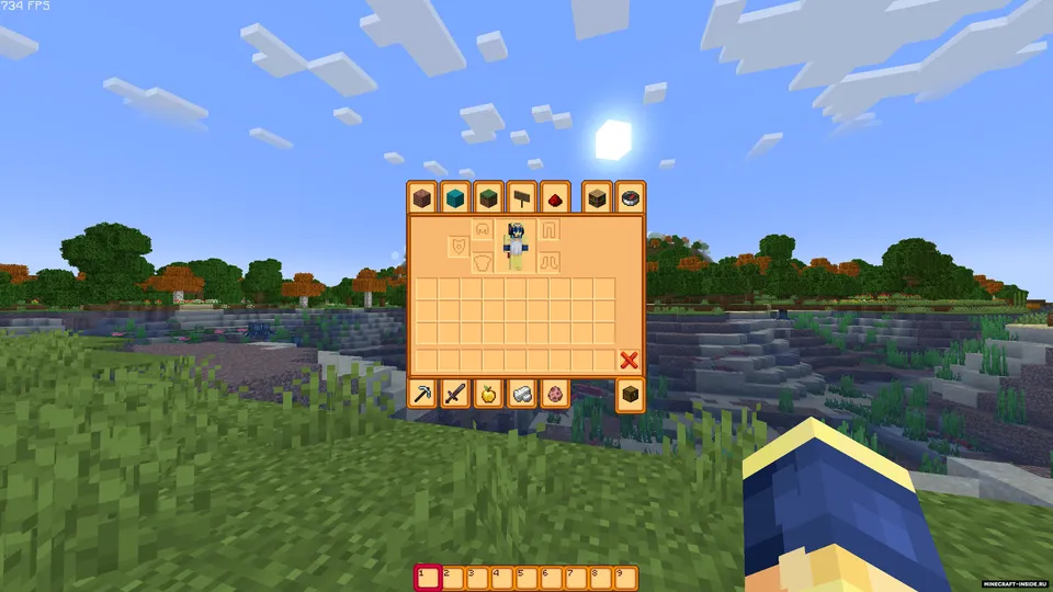 DefaultXL — Minecraft resurs pak, rasm 4