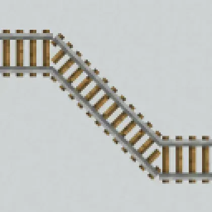 Diagonal Perfect Rails 3D