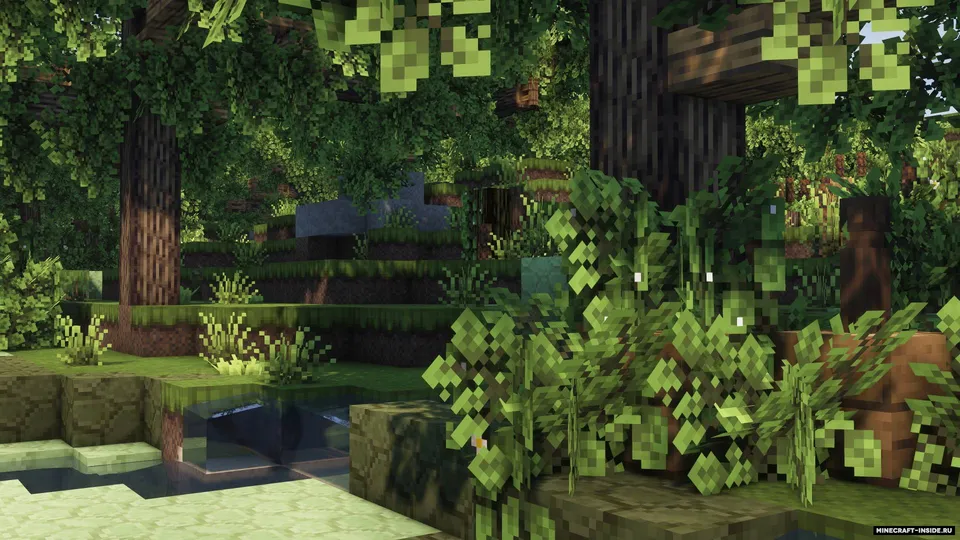 Yuushya Foliage — Minecraft resurs pak, rasm 3