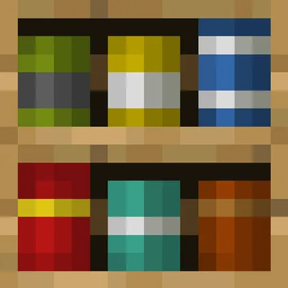 Modern BookShelves — Minecraft resurs pak, rasm 1