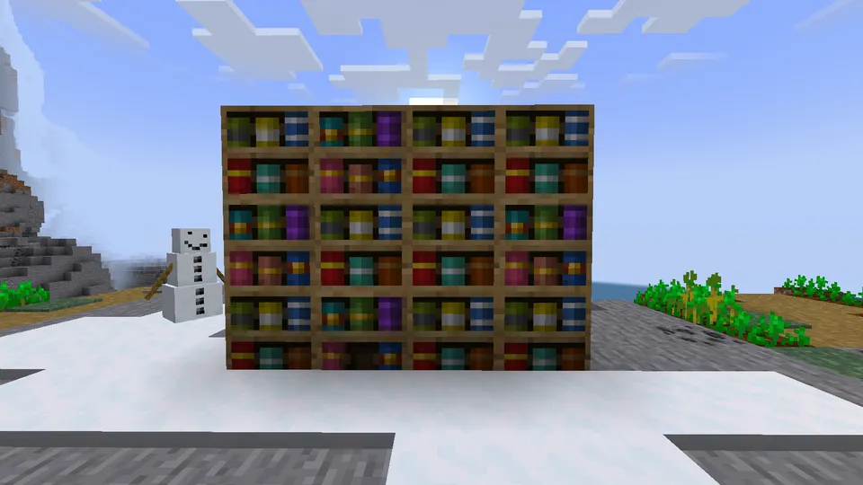 Modern BookShelves — Minecraft resurs pak, rasm 3
