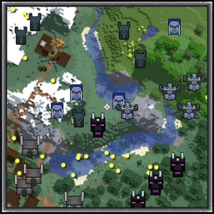 Extra Xaero's Minimap Icons — Minecraft resurs pak, rasm 1