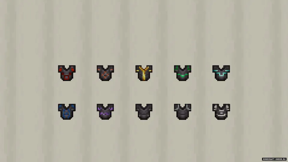 Trims Item Fix — Minecraft resurs pak, rasm 2