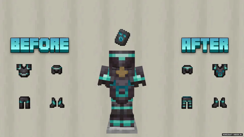 Trims Item Fix — Minecraft resurs pak, rasm 5
