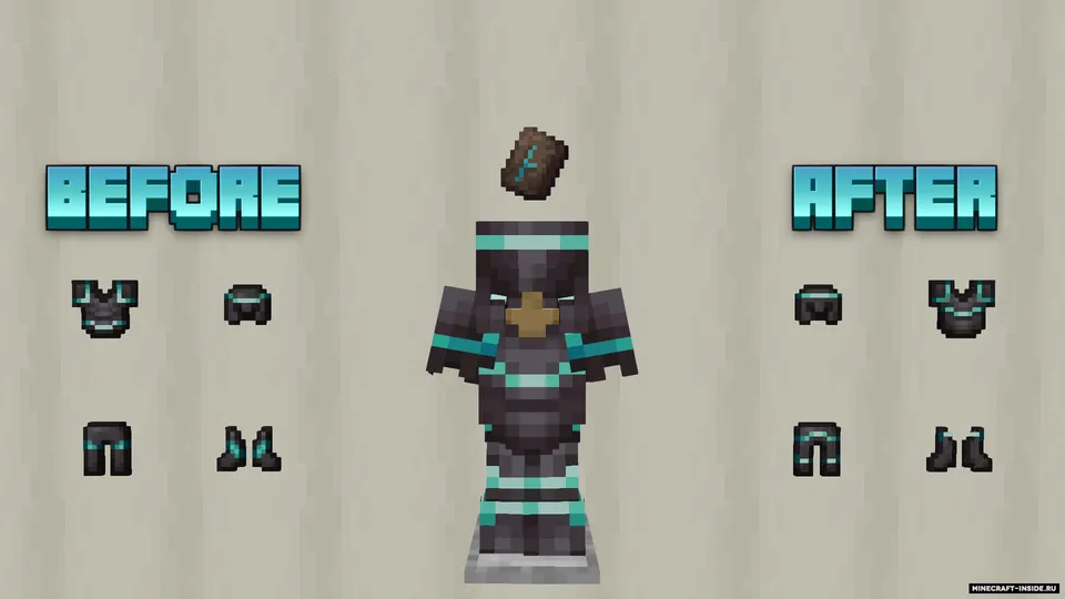 Trims Item Fix — Minecraft resurs pak, rasm 6