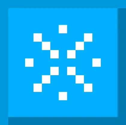 Crosshair snowflake | Qor parchasi nishoni