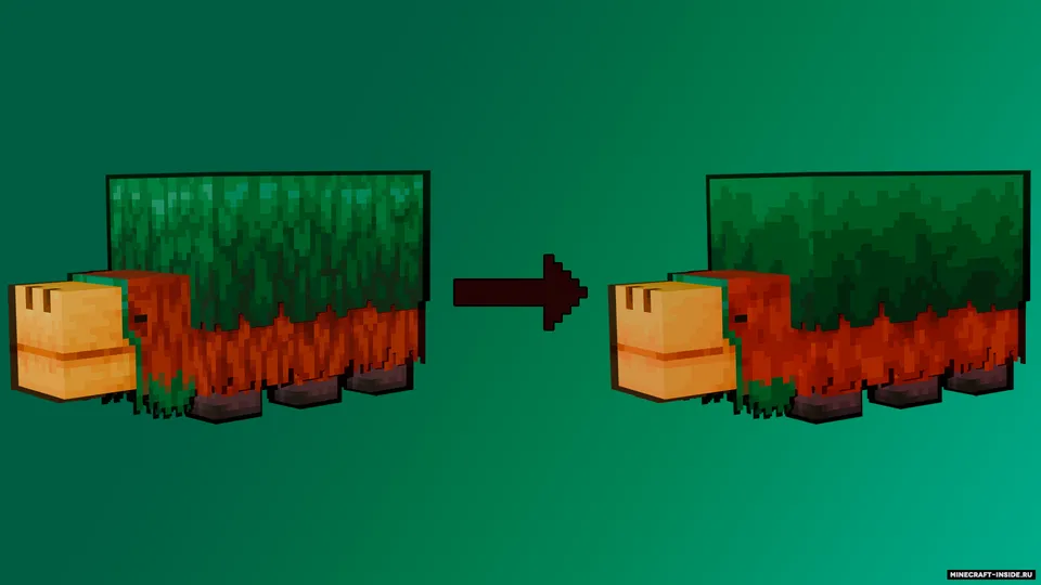 Simplified Sniffer — Minecraft resurs pak, rasm 2