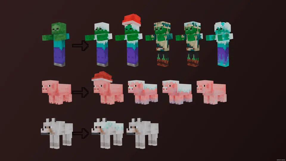 Endless Winter — Minecraft resurs pak, rasm 6