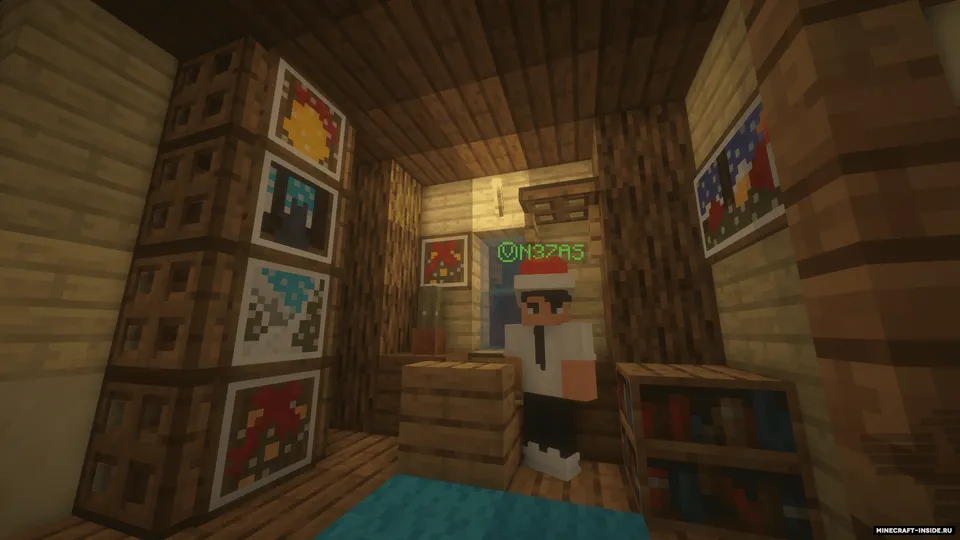 Yangi yil Mineavalon resurspaki — Minecraft resurs pak, rasm 5